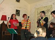 Tereza �enat�, Irena Budweiserov�, Tom� Ludv��ek a Miroslav Linka, foto Tom� Be�i�ka
