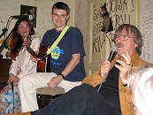 Tereza �enat�, Tom� Ludv��ek a Karel V�gner, foto Tom� Be�i�ka