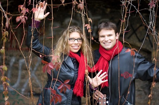 Tereza Be�i�kov� a Tom� Ludv��ek, foto Josef Jir�nek